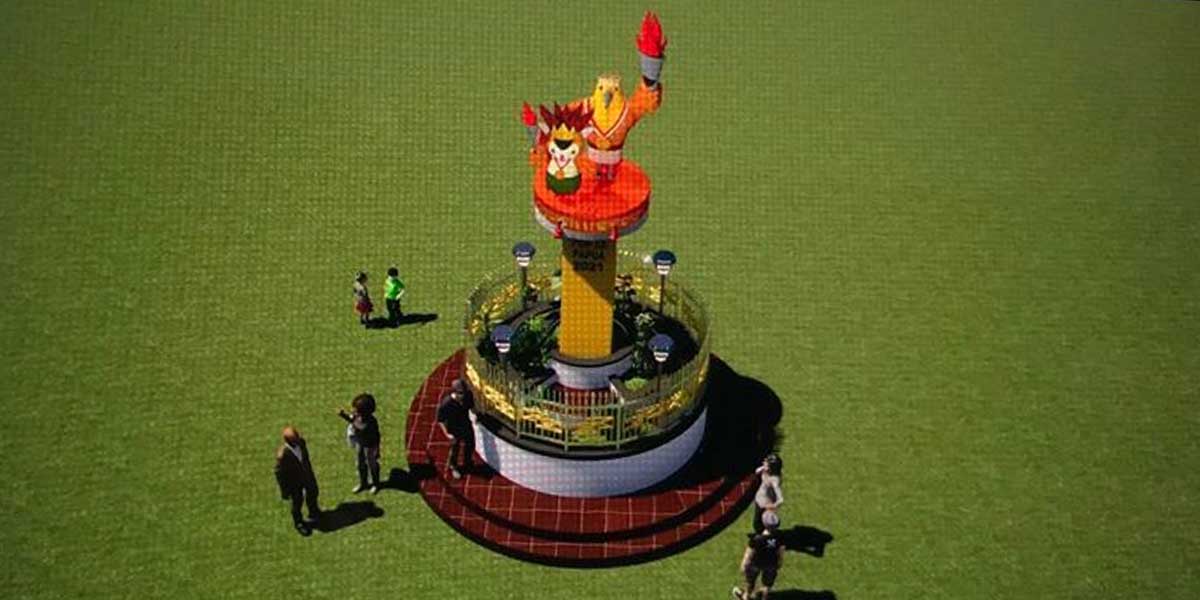 mimika-kebut-bangun-monumen-pon-xx-di-area-bandara-mozes-kilangin